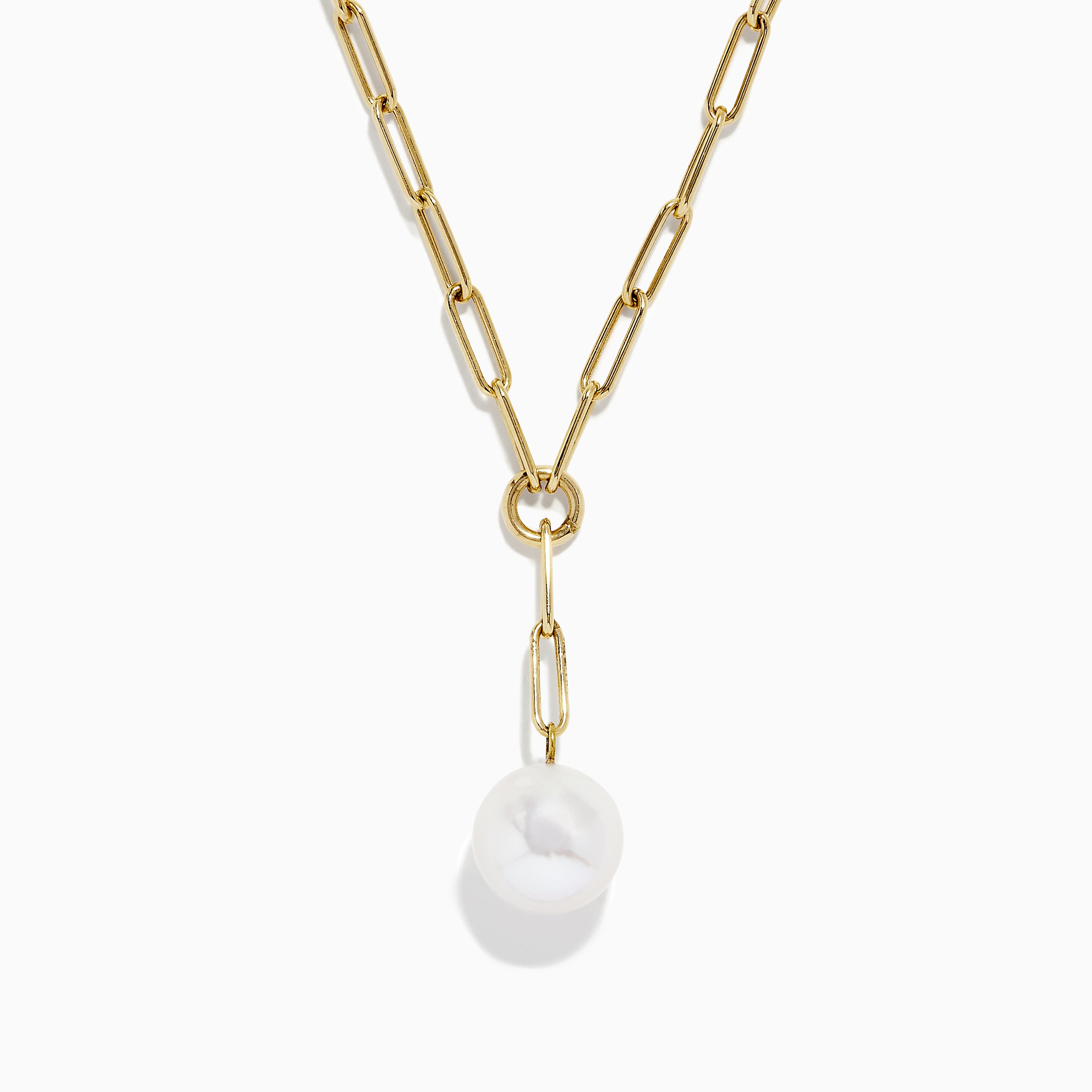 Pearl Paperclip Necklace | Banana Republic Factory
